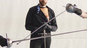 Rapier instruction at our Kings Cross HEMA class.